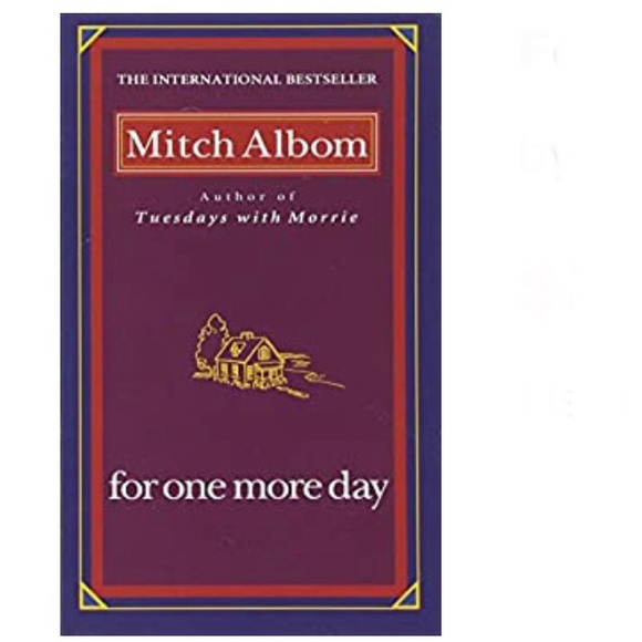 For One More Day by Mitch Albom Hardcover Book